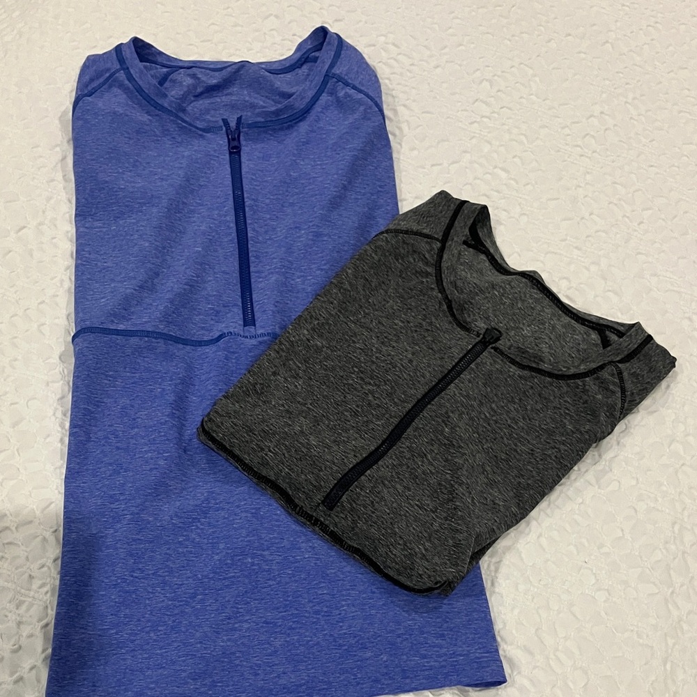 2 cap sleeve rash guard tops